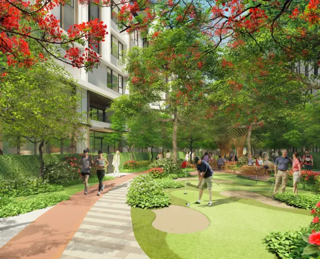 Không gian Estiva tích hợp giải pháp sống xanh và năng lượng tái tạo